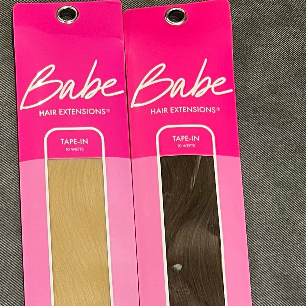 ‘18 inch NEW Babe Tape in hair extensions. 100% Human Remy Hair.